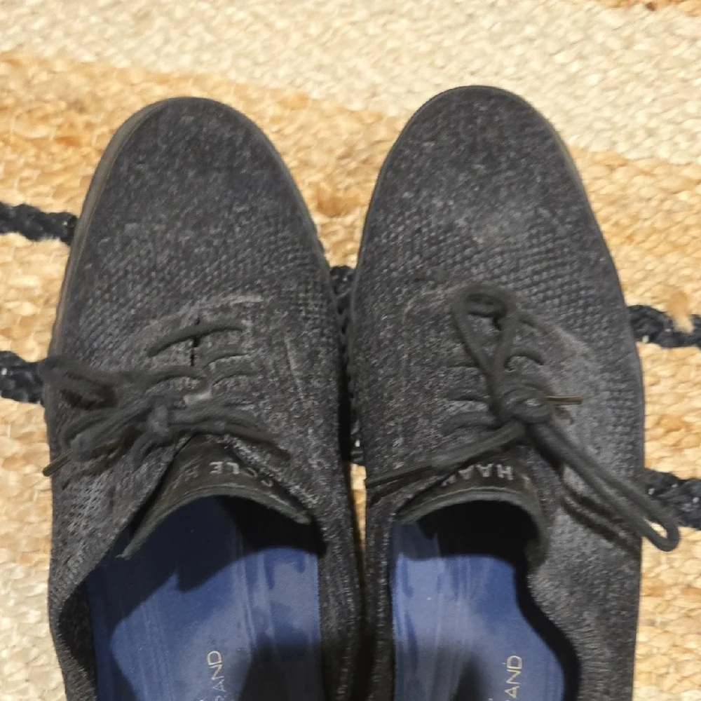 Cole Haan OS Mens Sneakers, Upper Knit, Lace Up, 10, GUC, Comfort